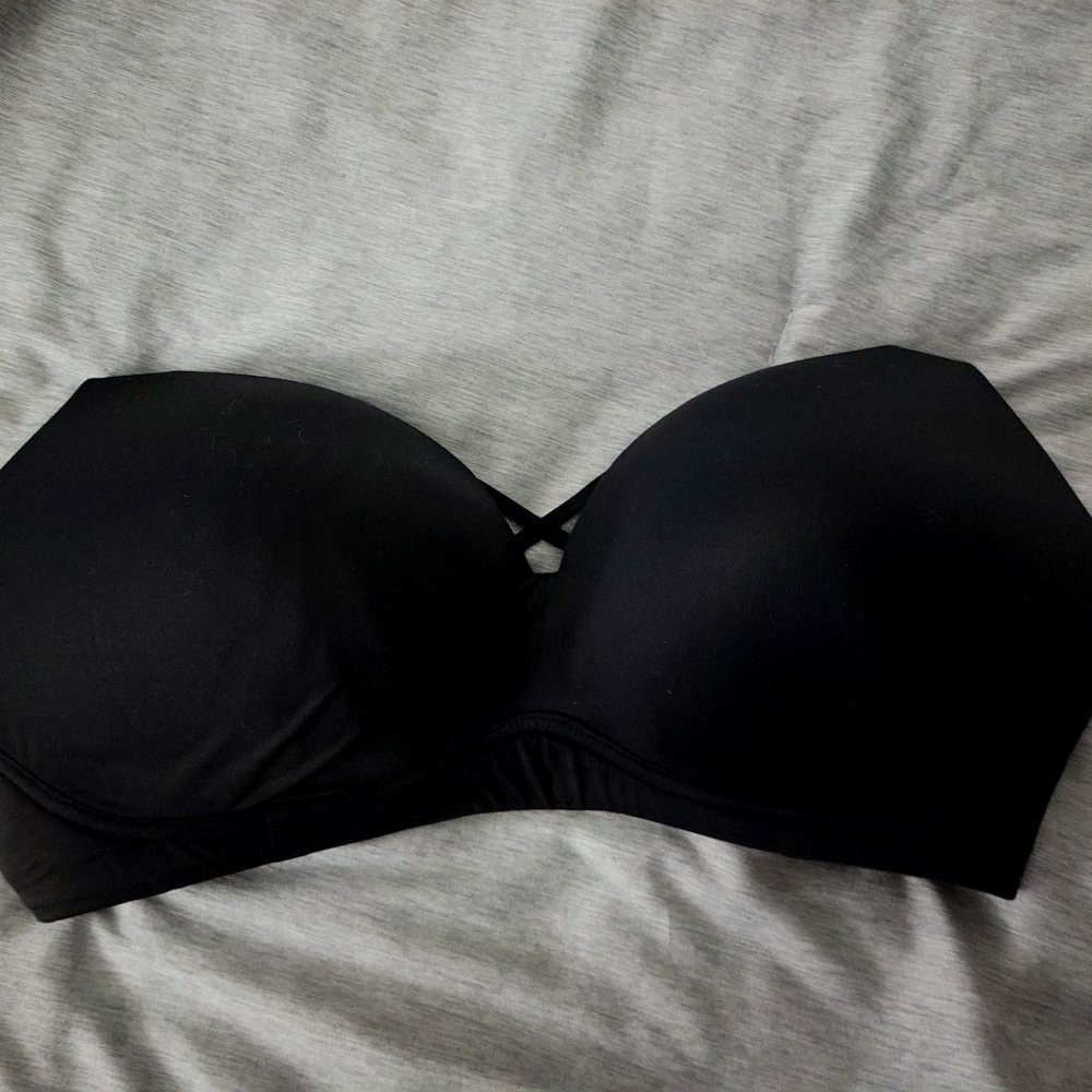 Black Wireless Bra